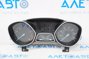 Instrument cluster Ford Escape MK3 13-16 prerest large screen, 116k