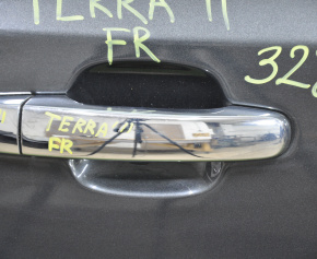 Door handle outer front right GMC Terrain 10-17 chrome