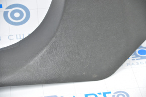 Front pillar trim lower left GMC Terrain 10-17 with threshold trim, black, scratches