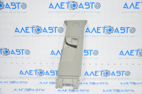 Center pillar trim upper belt right GMC Terrain 10-17 gray, broken fastener, scratches