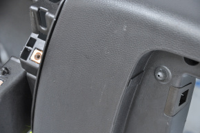 Dashboard front panel without AIRBAG GMC Terrain 10-17 black, scratches, worn