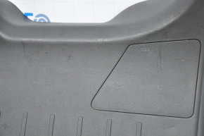 Lower tailgate trim GMC Terrain 10-17 black, broken fastener, scratches, dent, scuffed