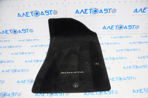 Carpet interior front right Hyundai Sonata 20-23 cloth black