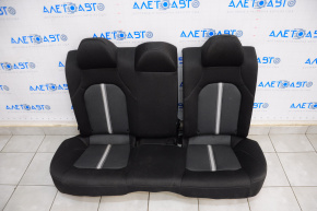 Rear row of seats 2 row Hyundai Sonata 20-22 cloth black with gray