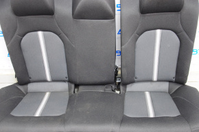 Rear row of seats 2 row Hyundai Sonata 20-22 cloth black with gray