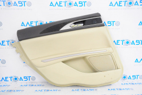 Door trim card rear left Lincoln MKZ 13-15 beige, for dry cleaning