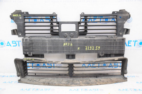 Radiator deflector blinds Lincoln MKZ 13-16 complete, with motor, without adaptive cruise