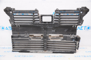 Radiator deflector blinds Lincoln MKZ 13-16 complete, with motor, without adaptive cruise