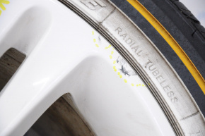Wheel rim R18 Lincoln MKZ 13-16 curb, painted
