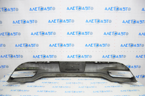 Rear bumper bare Lincoln MKZ 13-16 lower part, structure