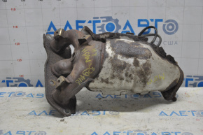 Exhaust manifold with catalytic converter left Mitsubishi Outlander 14-20 3.0 with lambda probe