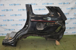 Quarter wing rear left Mitsubishi Outlander 14-20 black, dent