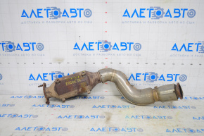 Exhaust line middle part with catalyst Nissan Rogue 14-16