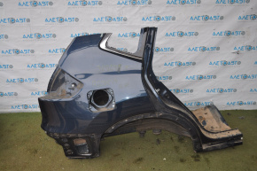 Quarter wing rear right Nissan Rogue 14-20 blue RBG