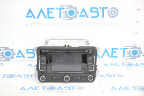 Radio tape recorder display VW Passat b7 12-15 USA 6 buttons