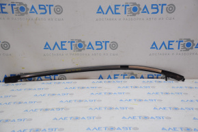 Upper rear right door molding Mazda 3 14-18 BM black