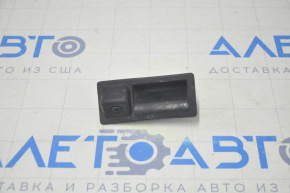 Rear view camera with button and trunk release handle Audi A4 B8 08-16 without wiring