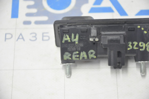 Rear view camera with button and trunk release handle Audi A4 B8 08-16 without wiring