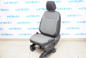 Driver's seat Ford C-max MK2 13-16 without airbag, mechanical, cloth black-gray, for cleaning