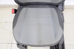 Driver's seat Ford C-max MK2 13-16 without airbag, mechanical, cloth black-gray, for cleaning