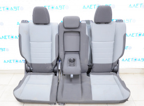 Rear row of seats 2 row Ford C-max MK2 13-18 cloth black-gray, for cleaning