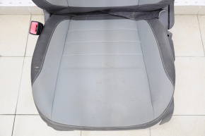 Driver's seat Ford Escape MK3 13-15 without airbag, cloth black-gray, under chemical