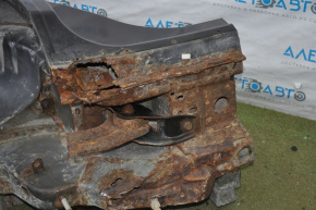 Quarter wing rear right GMC Terrain 10-17 graphite, rusty threshold