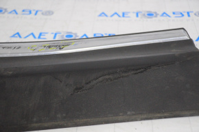 Door trim lower rear right Lincoln MKC 15-19 with chrome, scratches