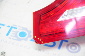 Right headlight Lincoln MKC 15-19 scratches, chips