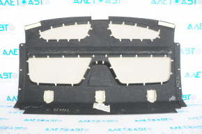 Rear shelf Lincoln MKZ 13-16 beige, chemically treated, fabric swelled
