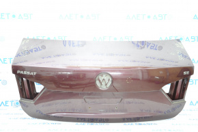 Trunk lid VW Passat b7 12-15 USA red LQ3Z, dents