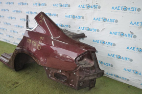 Quarter wing rear left VW Passat b7 12-15 USA red, dents