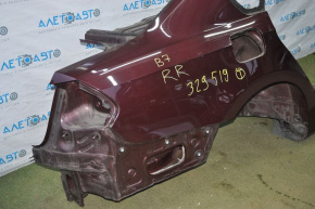 Quarter wing rear right VW Passat b7 12-15 USA red, butt