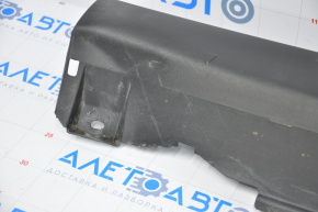 Left threshold Ford Focus mk3 11-18 structure is dented, fastening is torn