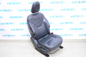 Passenger seat Jeep Cherokee KL 14-18 TRH with airbag, mechanical, leather black