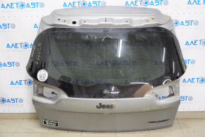 Bare tailgate with glass Jeep Cherokee KL 14-18 for camera, graphite PSC, butt