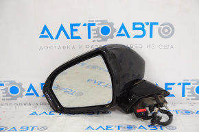 Left side mirror complete Lincoln MKC 15-19 16 pins, BSM, turn signal, black