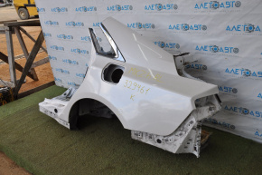 Quarter wing rear left Lincoln MKZ 13-20 white, butt