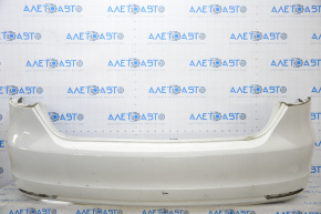 Bare rear bumper VW Jetta 11-14 USA white LB9A