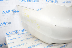 Bare rear bumper VW Jetta 11-14 USA white LB9A