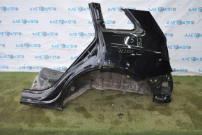 Quarter wing rear left Audi Q5 8R 09-17 black, pokes