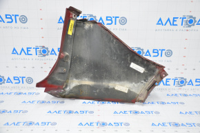 Rear bumper bare left Ford Escape MK3 13-16 prerest red