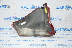 Rear bumper bare right Ford Escape MK3 13-16 prerest red