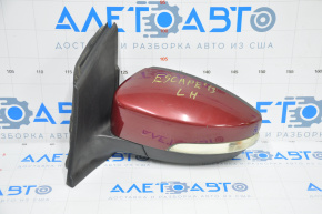 Left side mirror complete Ford Escape MK3 13-16 prerest 14 pins, turn signal, BSM, red