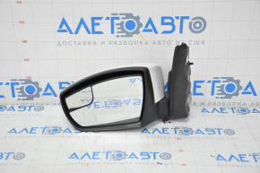 Left side mirror complete Ford Escape MK3 13-16 prerest 3 pins, white