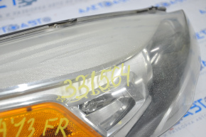 Front right headlight complete Ford Escape MK3 13-16 dorest xenon, spider web