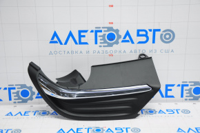 Right muffler cap Honda Accord 18-22 EX, LX with chrome