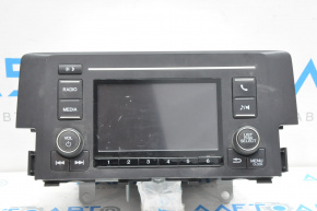 Radio Honda Civic X FC 16-18 with display, scratches