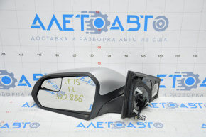 Left side mirror complete Hyundai Sonata 15-17 5 pins, silver