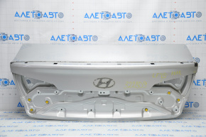 Hyundai Sonata 15-17 silver trunk lid Y8 poke